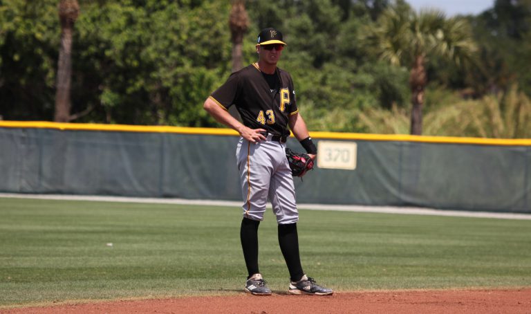 Robbie Glendinning Waits Patiently at Pirate City for a Chance to Prove Himself