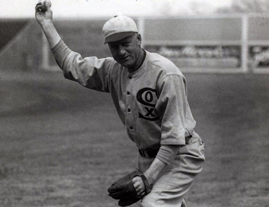 1920 Urban Red Faber Game Worn Chicago White Sox Uniform