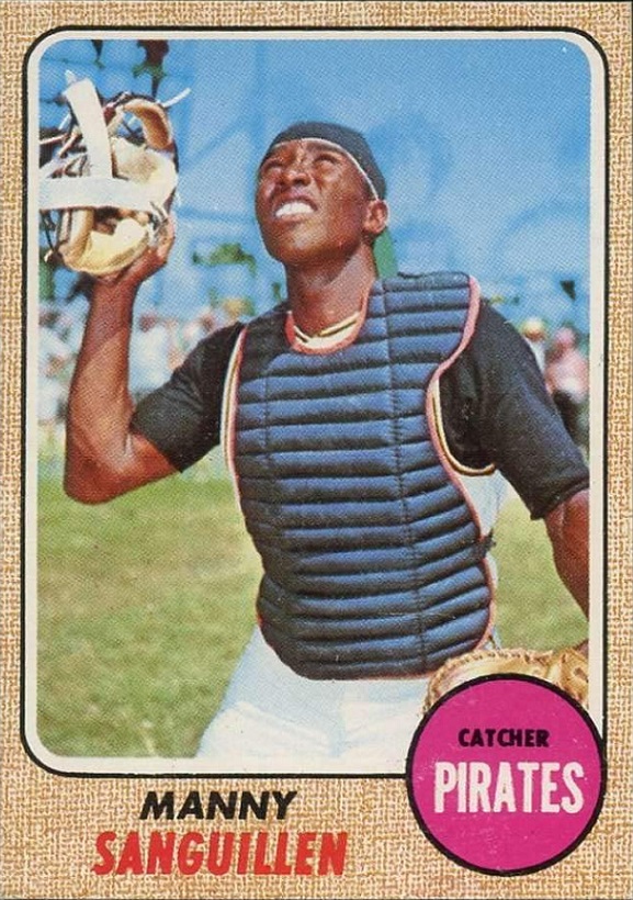 Card of the Day: 1968 Topps Manny Sanguillen
