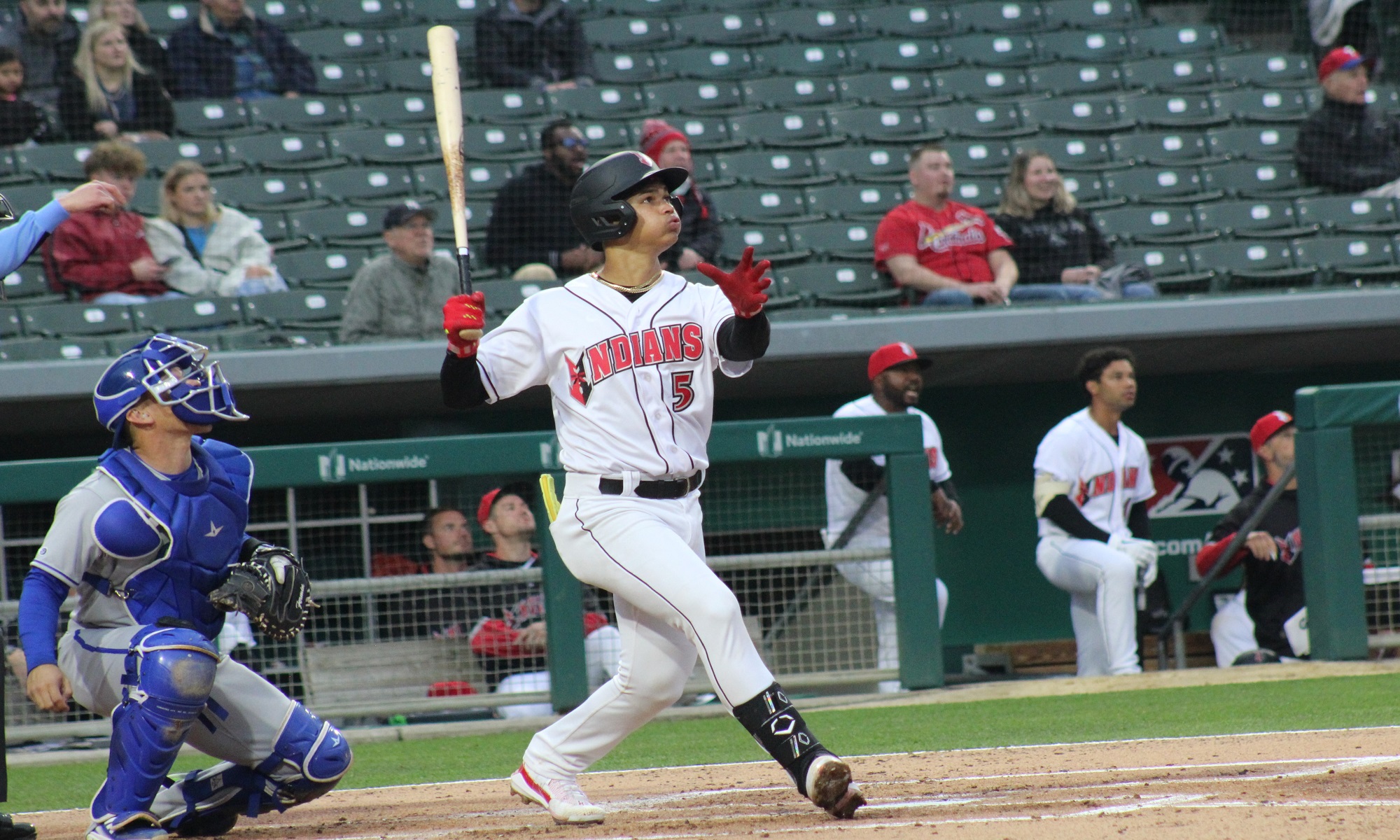 Endy Rodríguez hits his 1st major league home run to help the